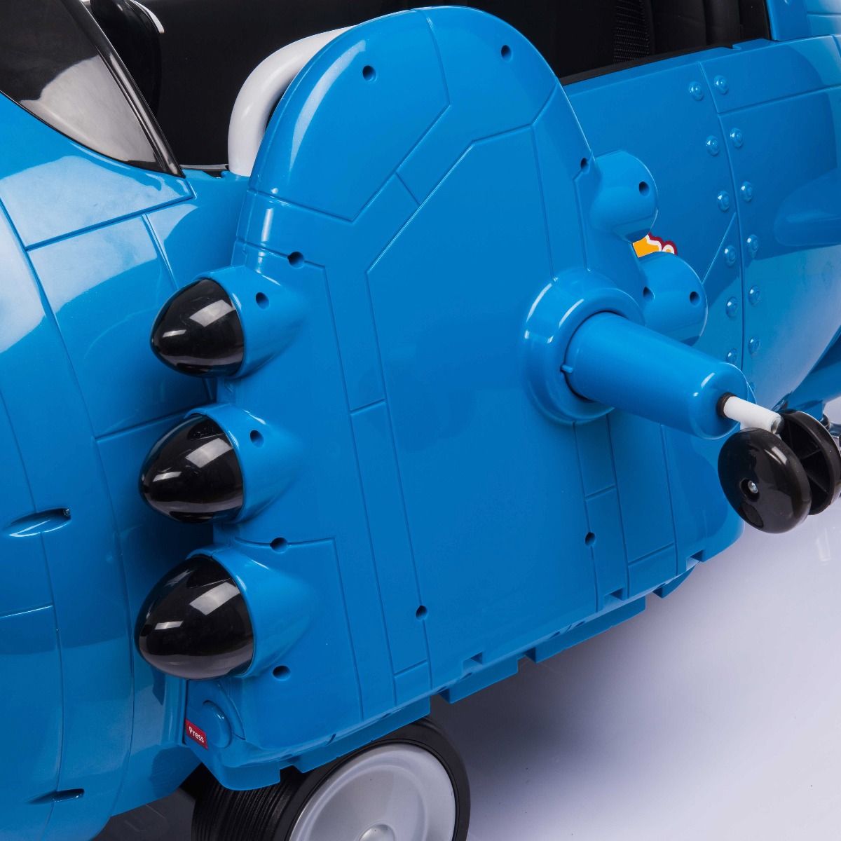 Remote Control Plane RideOn 2M2B Eva Wheel Blue 20201 - Colorland Toys