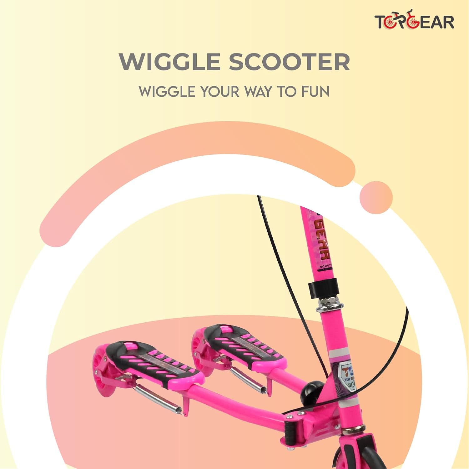 TG Top Gear Frog Slide Kick Scooter 914 - Blue — view 6