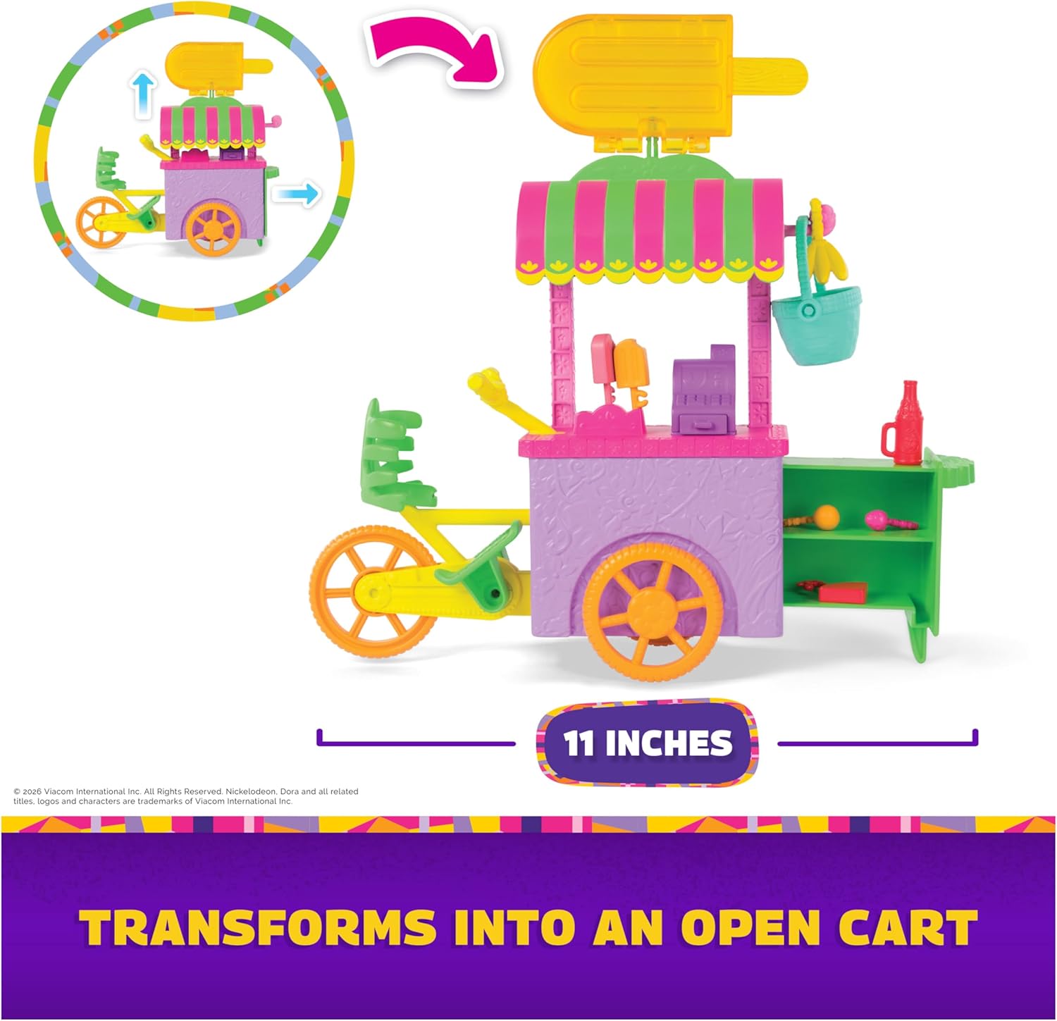 Dora the Explorer Pop 'N' Go Treat Cart — view 6
