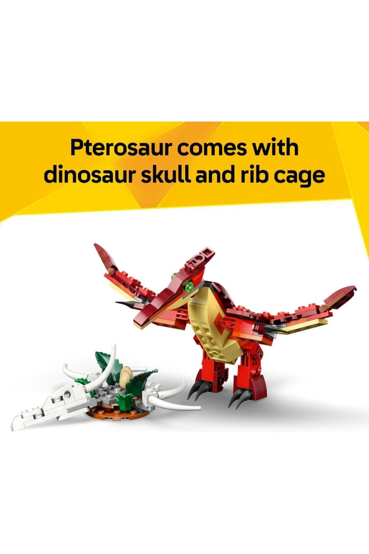 LEGO Creator 3-in-1 Fierce Dinosaur Building Set — view 6