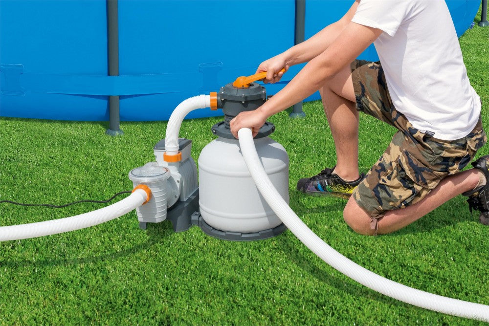 Bestway Flowclear Sand Filter Pump 2200gal 58499 - Colorland Toys