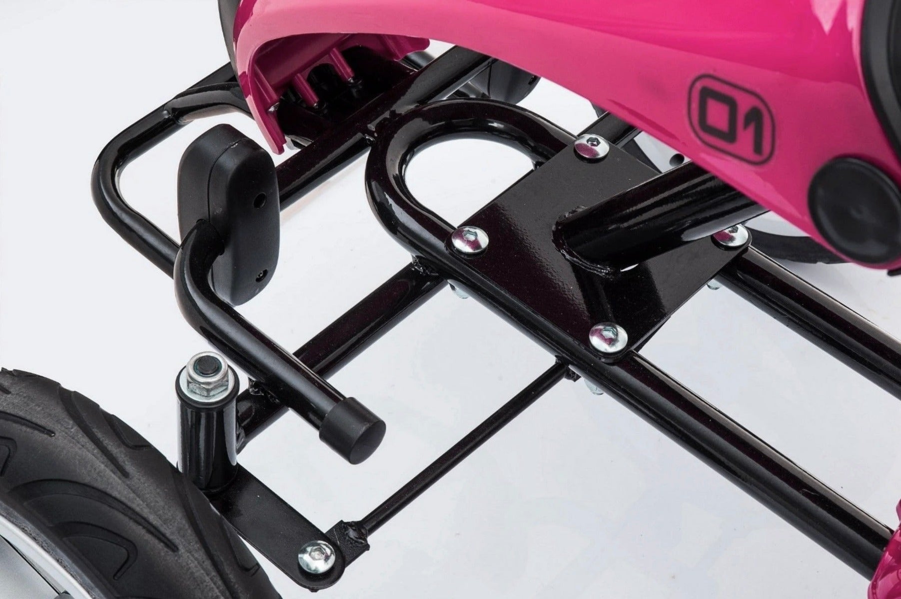 Megastar Ride On Go Kart Racer Pink DMD308A - Colorland Toys