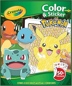 Crayola Color & Sticker Pokemon CY04-2740G — view 6