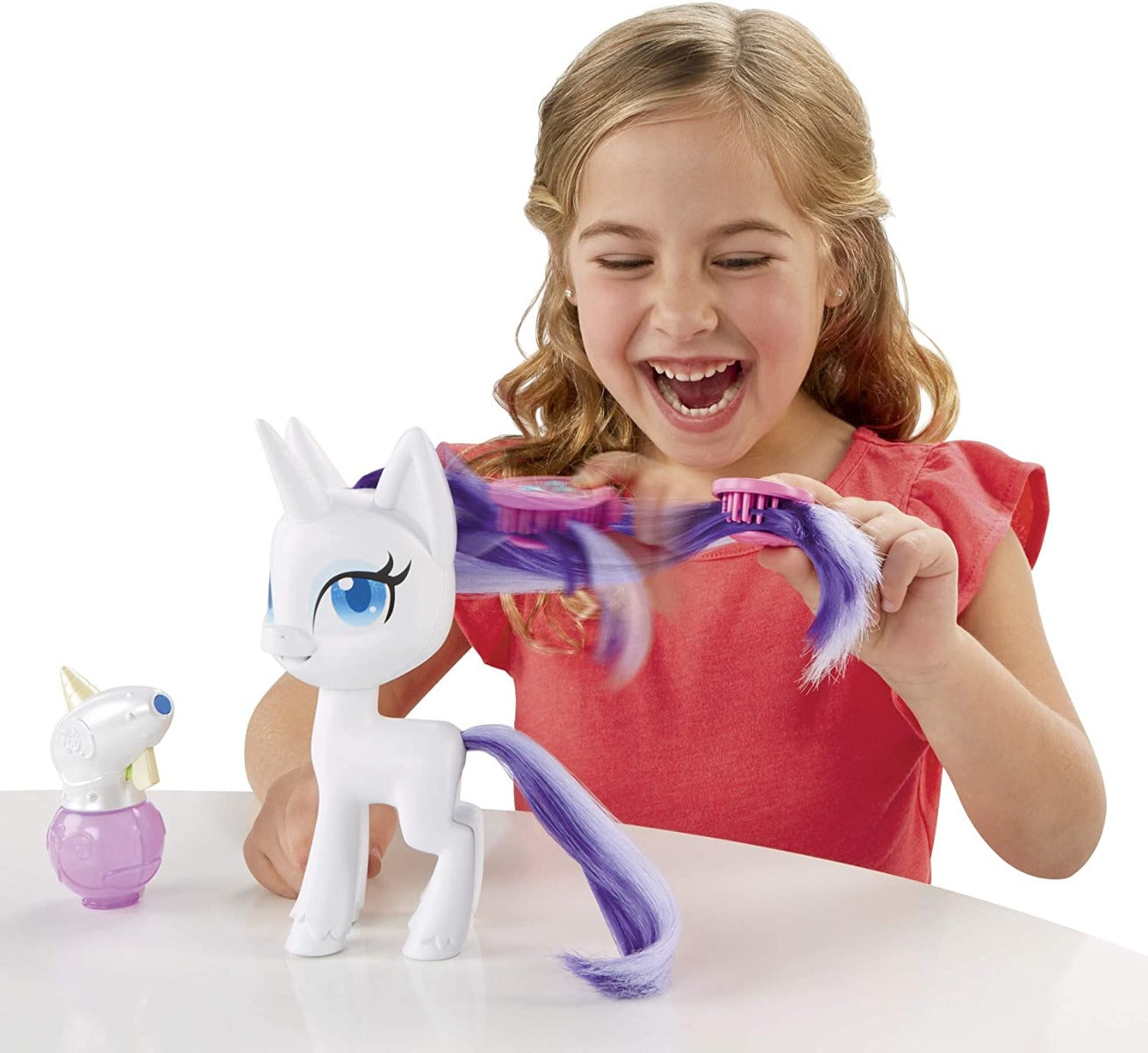 My Little Pony Rarity Magical Mane Hair Color Changing Pony - Colorland Toys