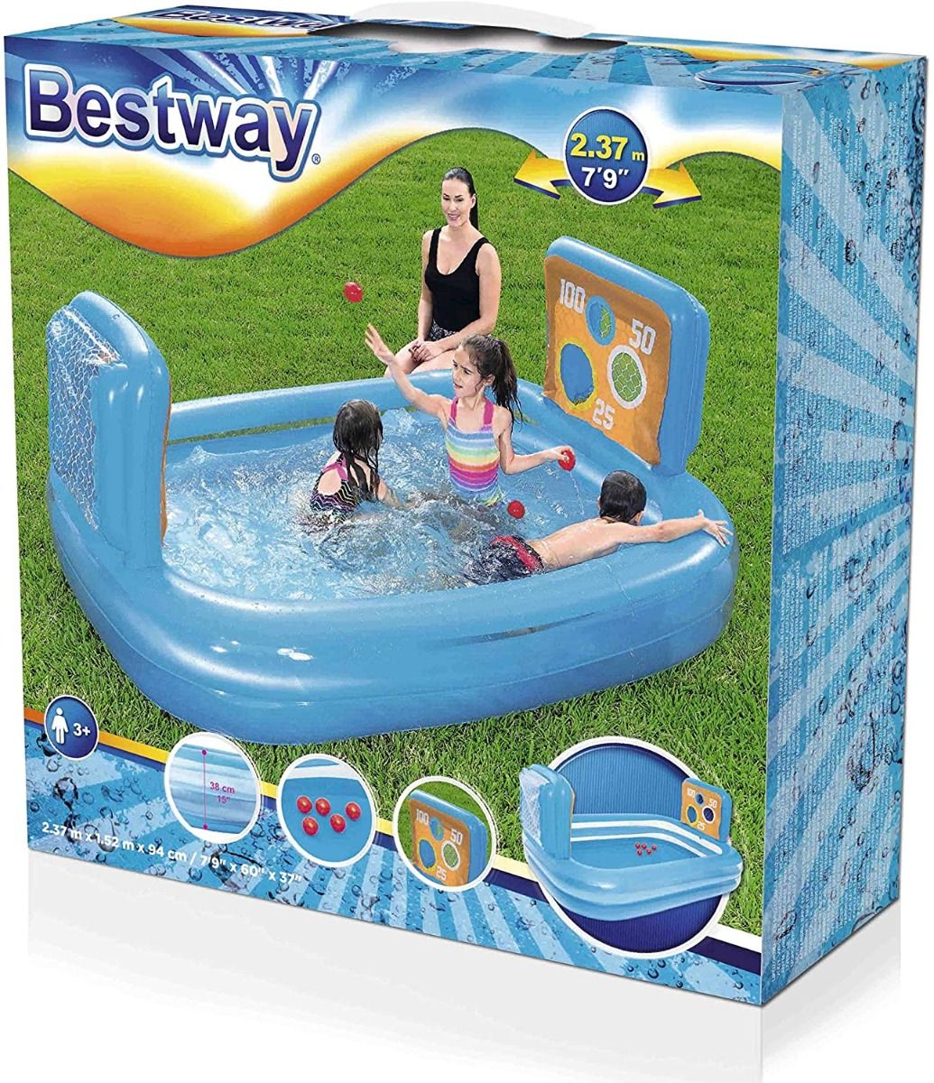 Bestway Skill Shot Play Pool 2.37mx1.52mx94cm 54170 - Colorland Toys