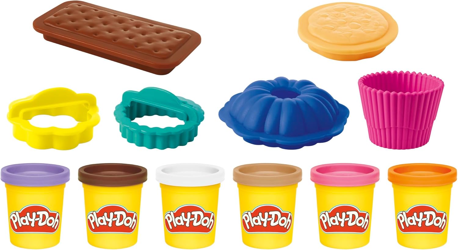 Play-Doh Little Bakery Playset, Sweet Treat Arts & Crafts for Kids 3+ — view 6