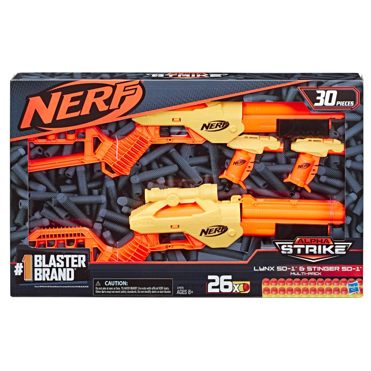 Hasbro NERF Alpha Strike Lynx and Stinger Multi Pack E7579 - Colorland Toys