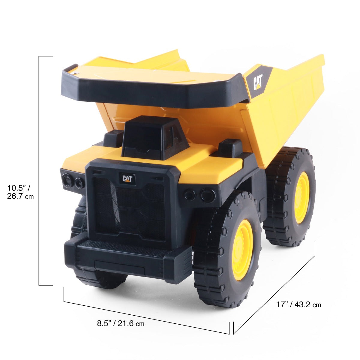 CAT Steel Dump Truck 15inch 82353 - Colorland Toys