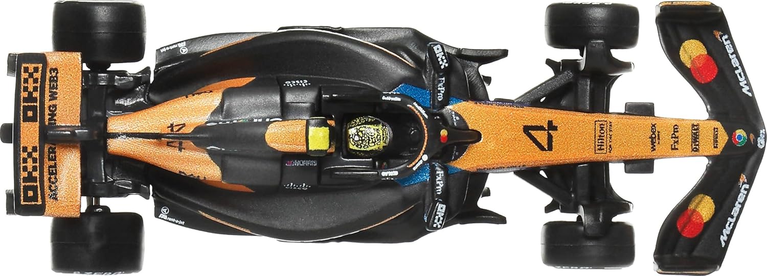 Hot Wheels Premium Race McLaren Lando Norris #4 — view 6