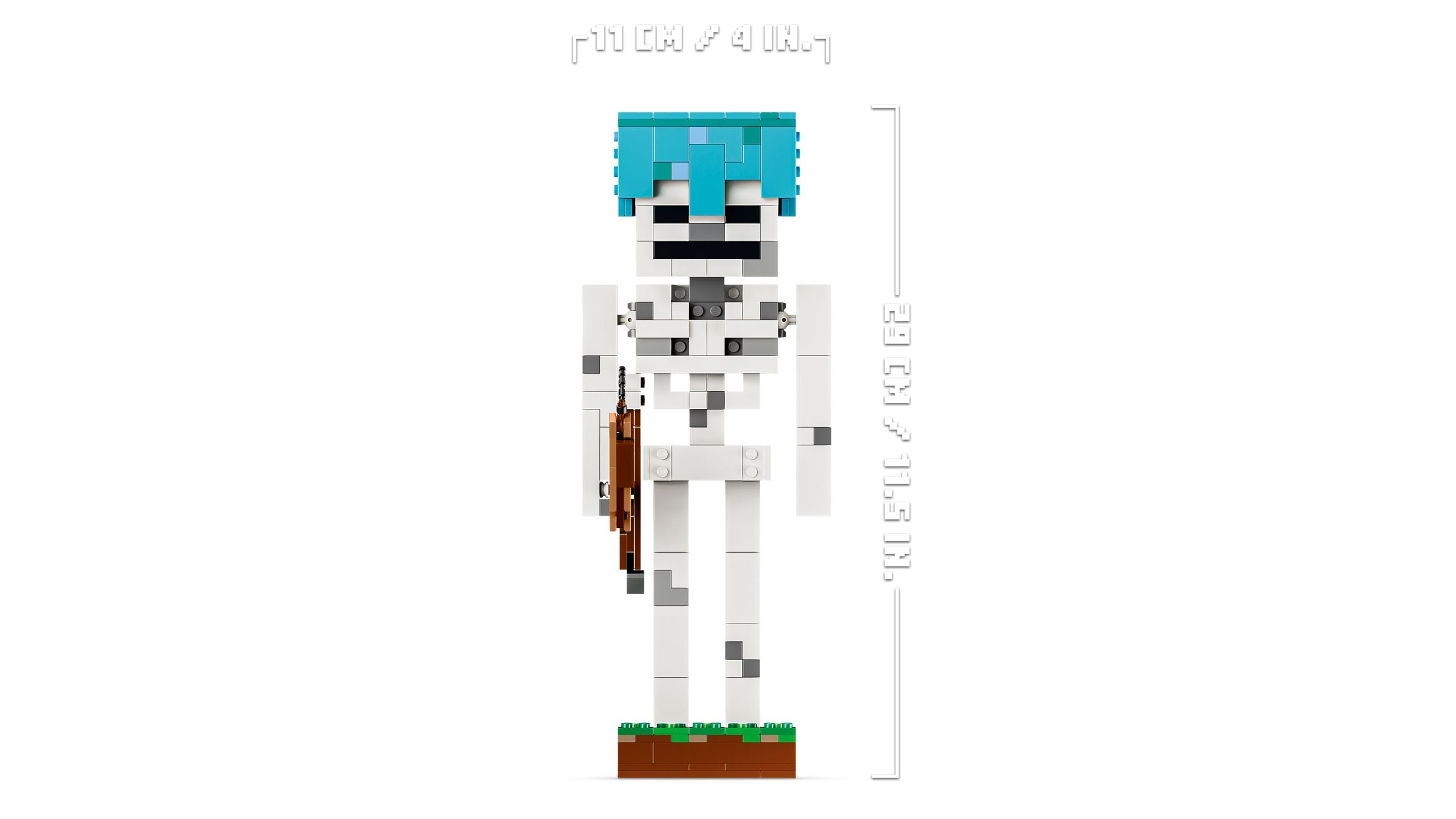 LEGO Minecraft 21594 The Skeleton – 502 Piece Buildable Figure — view 6