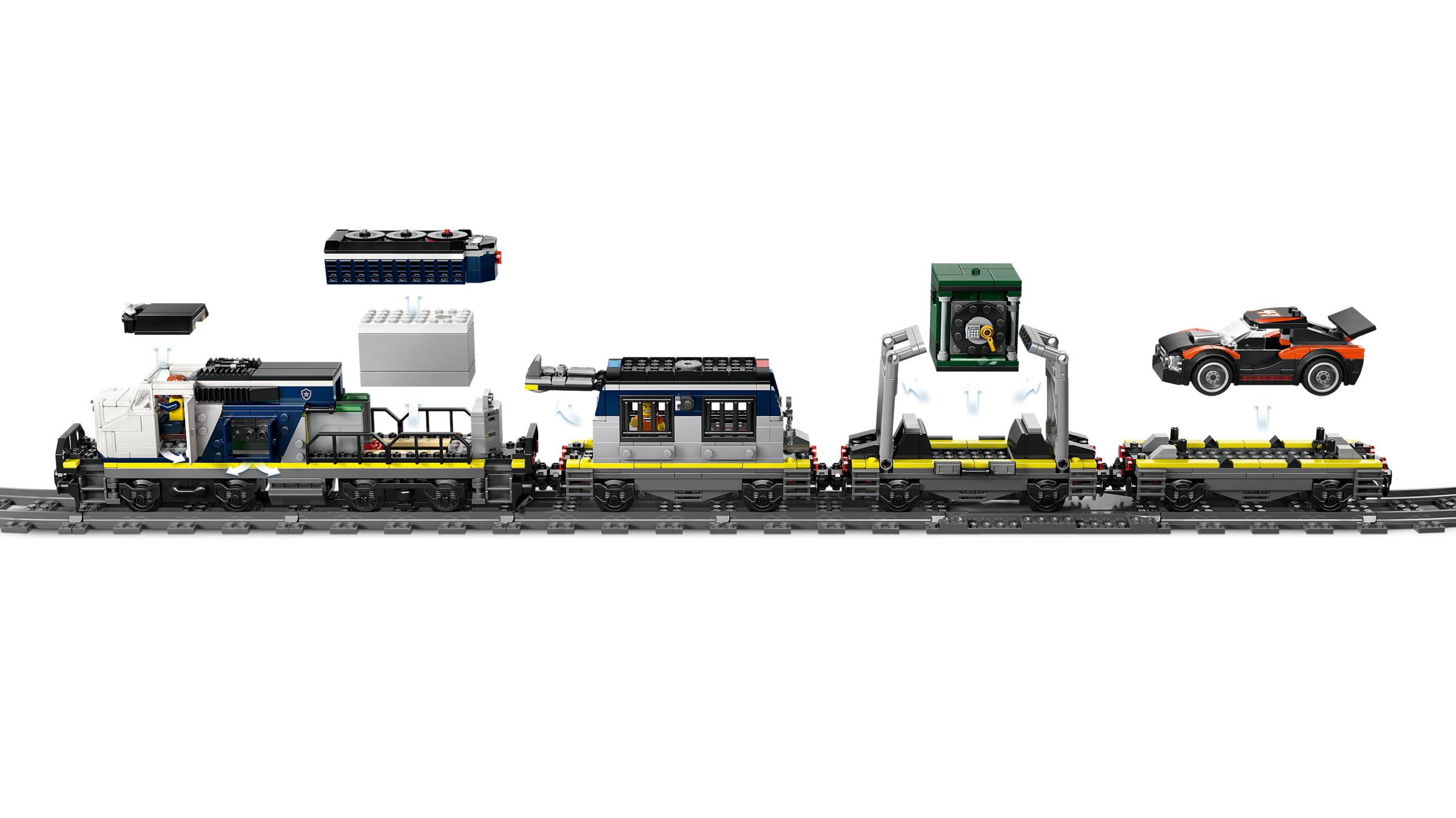 LEGO City Police Train Heist 60508 — view 6