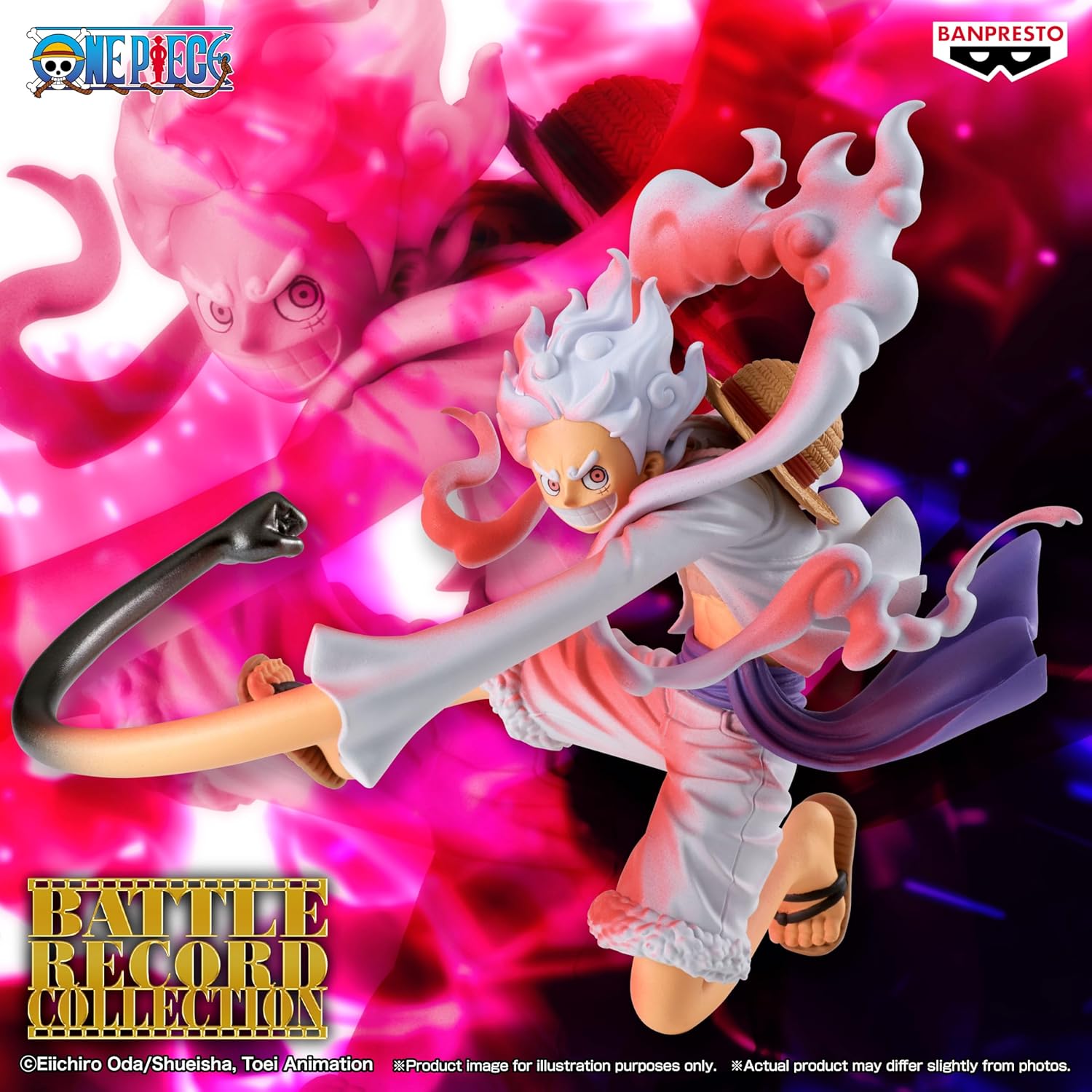 One Piece Monkey D. Luffy Gear 5 Battle Record Figure – Banpresto — view 6
