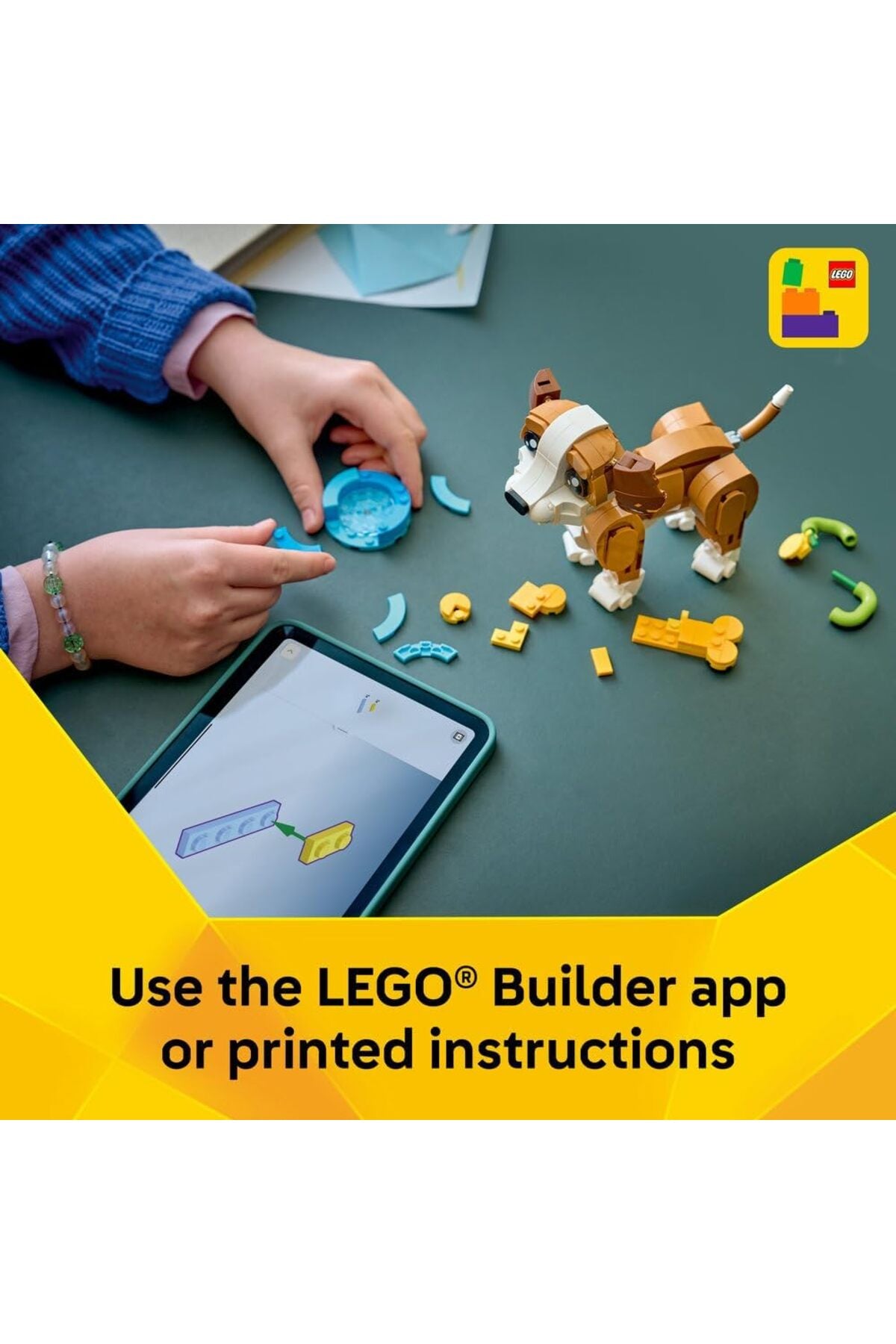 LEGO Creator Cute Animals Playful Puppy Dog — view 6