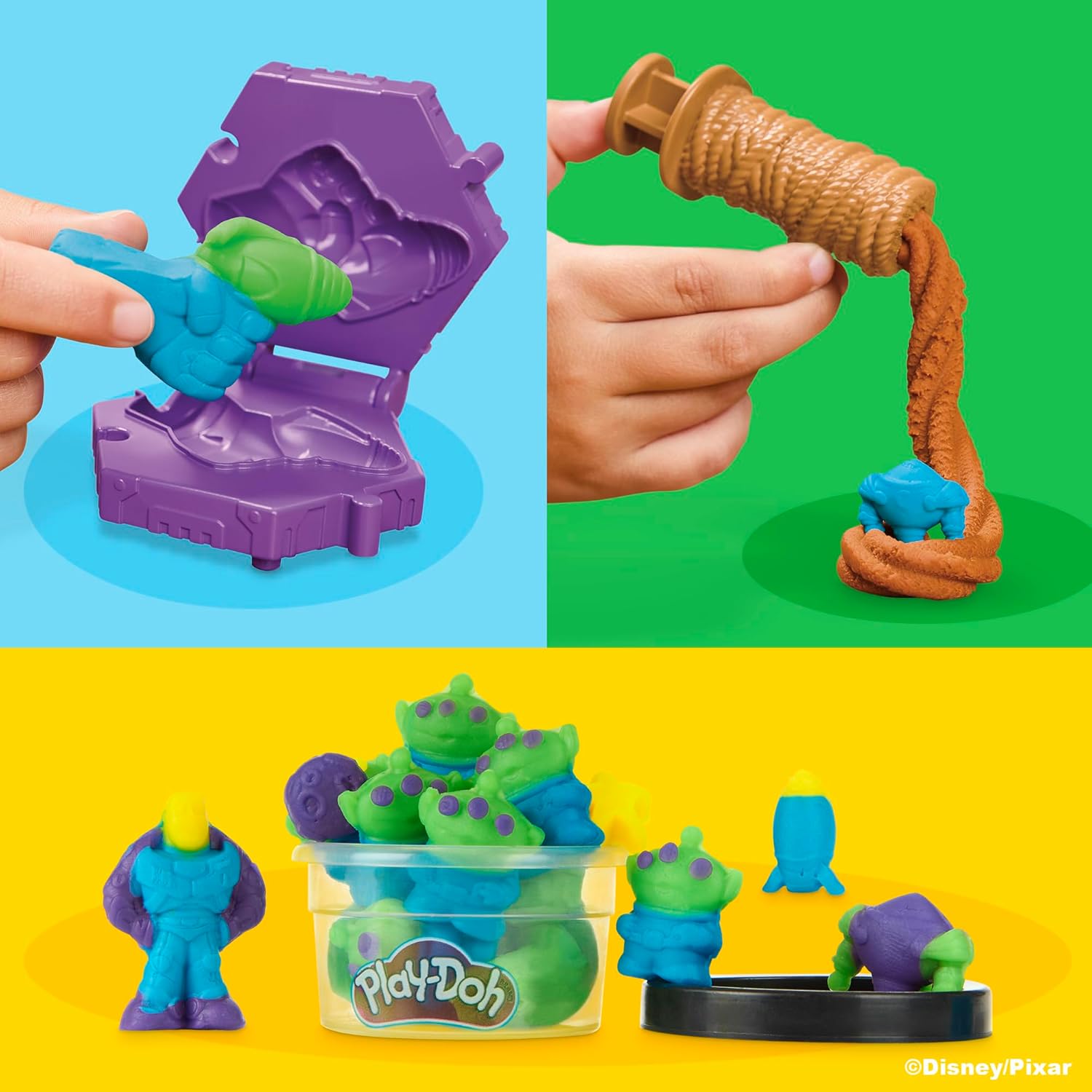 Play-Doh Toy Story Space Creations Playset, Disney Arts & Crafts — view 6