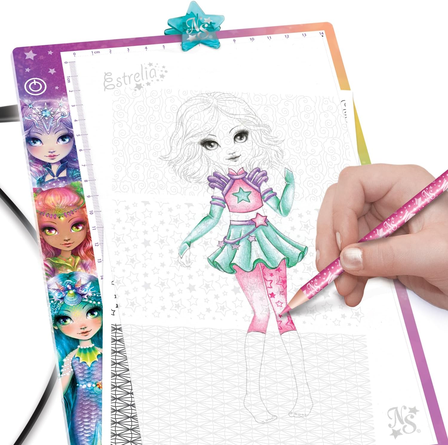 Nebulous Stars Fashion Designer Light Pad Creative Kit for Kids — view 6