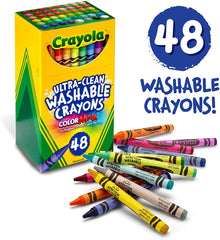 Crayola Ultra Clean Washable Color Max 48pcs 52-6948