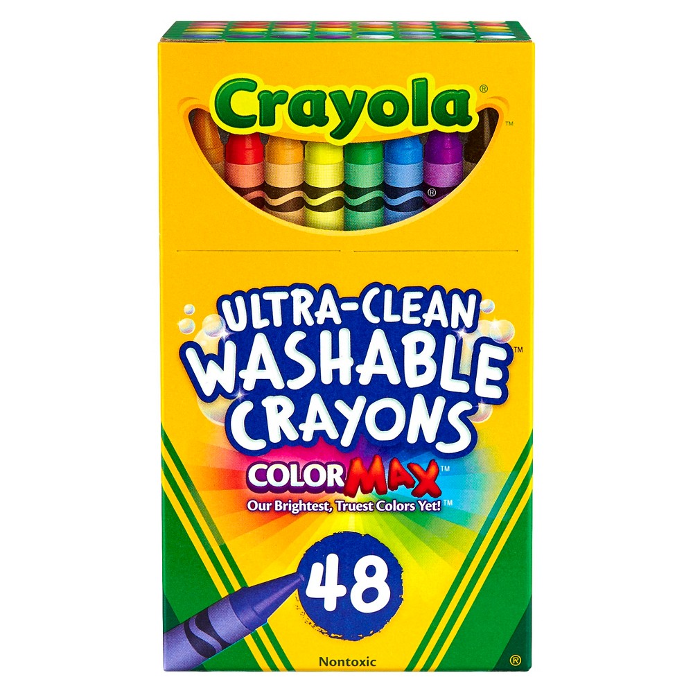 Crayola Ultra Clean Washable Color Max 48pcs 52-6948