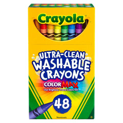 Crayola Ultra Clean Washable Color Max 48pcs 52-6948