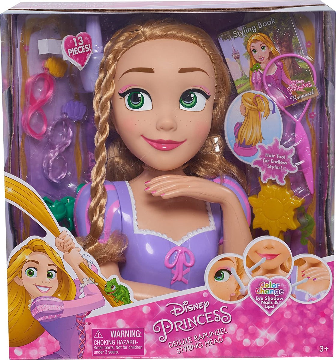 Disney Princess Deluxe Styling Head-Rapunzel 87360 - Colorland Toys
