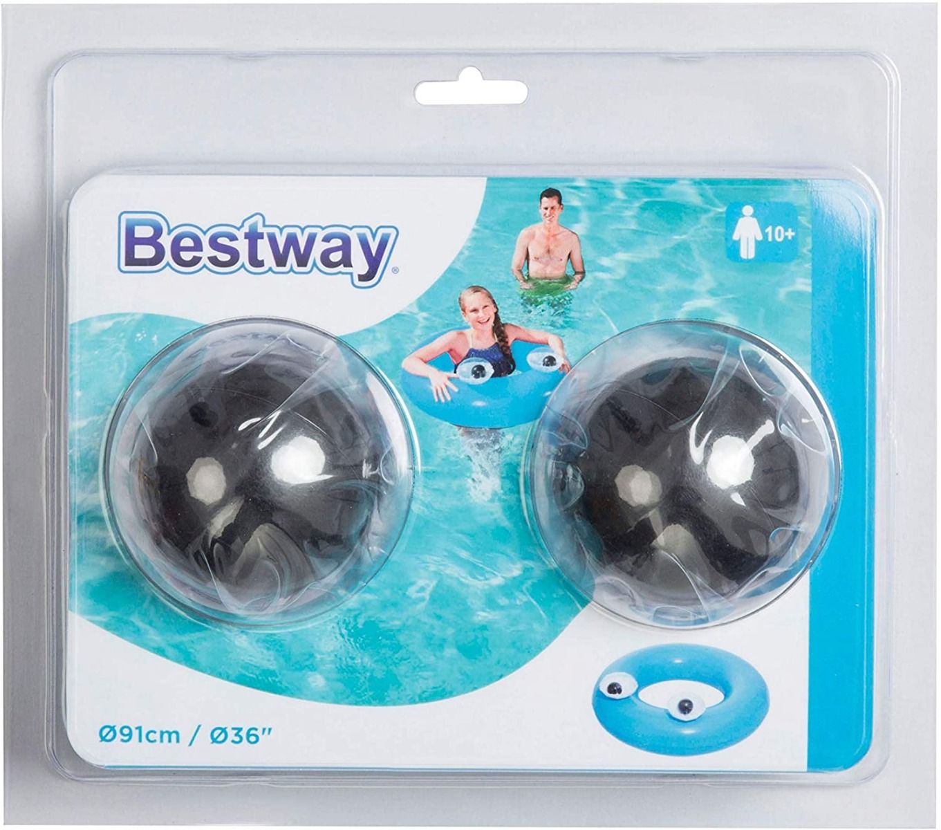 Bestway Big Eyes Floating Ring 91cm 36119 - Colorland Toys