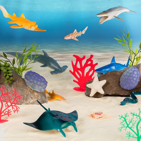 Terra by Battat 60-Piece Terra Marine World AN2772Z - Colorland Toys