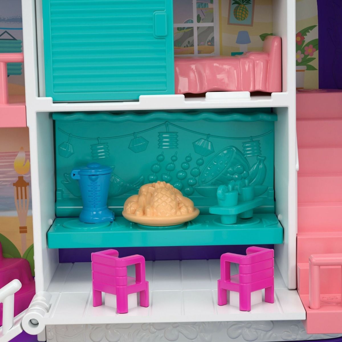 Mattel Polly Pocket Beach Vibes Backpack FRY39 - Colorland Toys
