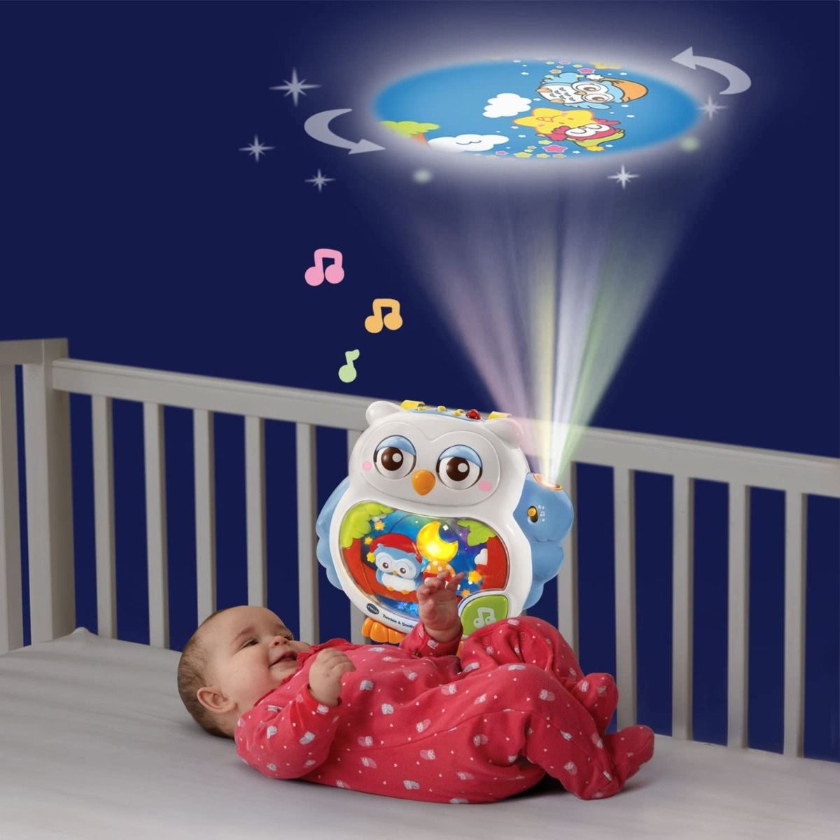 VTech Sleepy Owl Nightlight Projector - Colorland Toys
