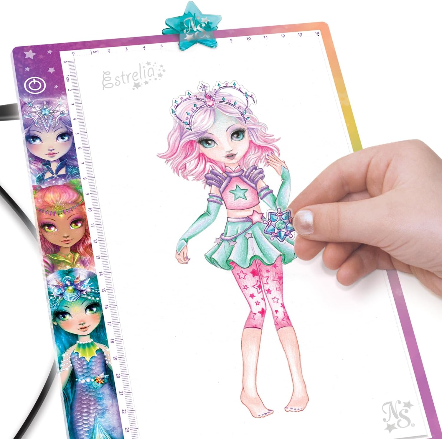 Nebulous Stars Fashion Designer Light Pad Creative Kit for Kids — view 7