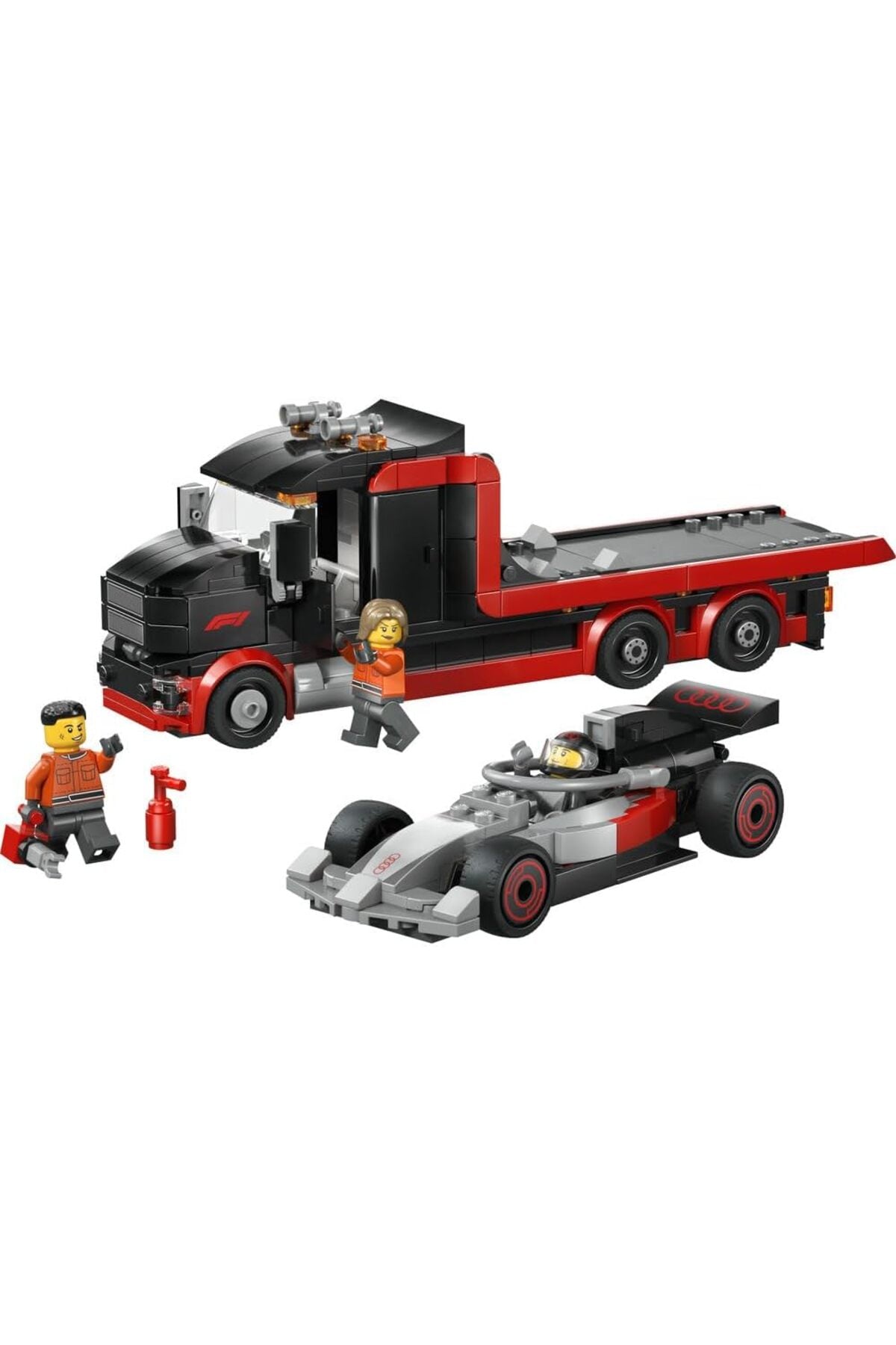 LEGO City F1 Display Truck with Audi F1 Race Car — view 7