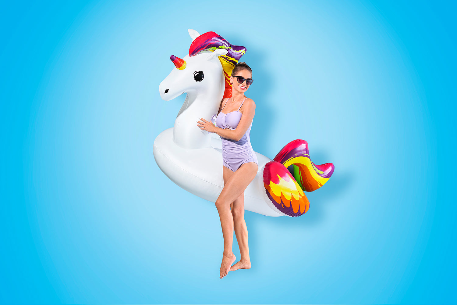 Bestway Inflatable Supersized Unicorn Ride-On 41113 — view 7