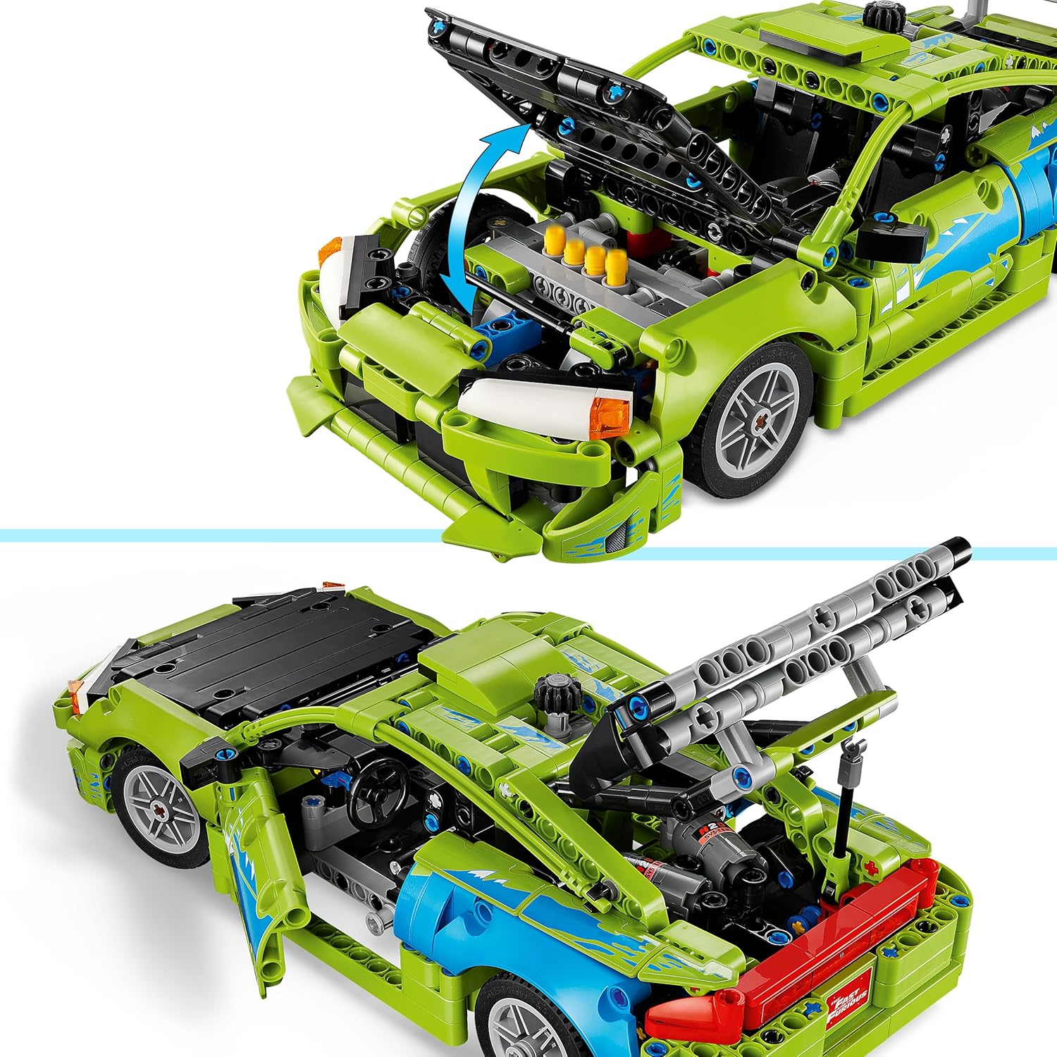 LEGO Technic Fast & Furious Mitsubishi Eclipse Car Building Set (42229) — view 7