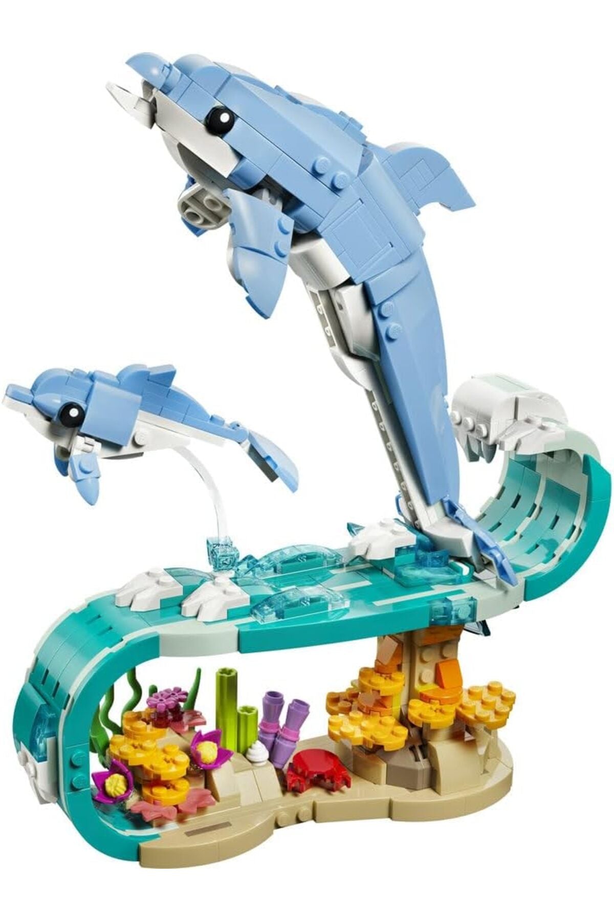 LEGO Creator Sea Animals: Beautiful Dolphins, 3-in-1, 542 Pieces — view 7