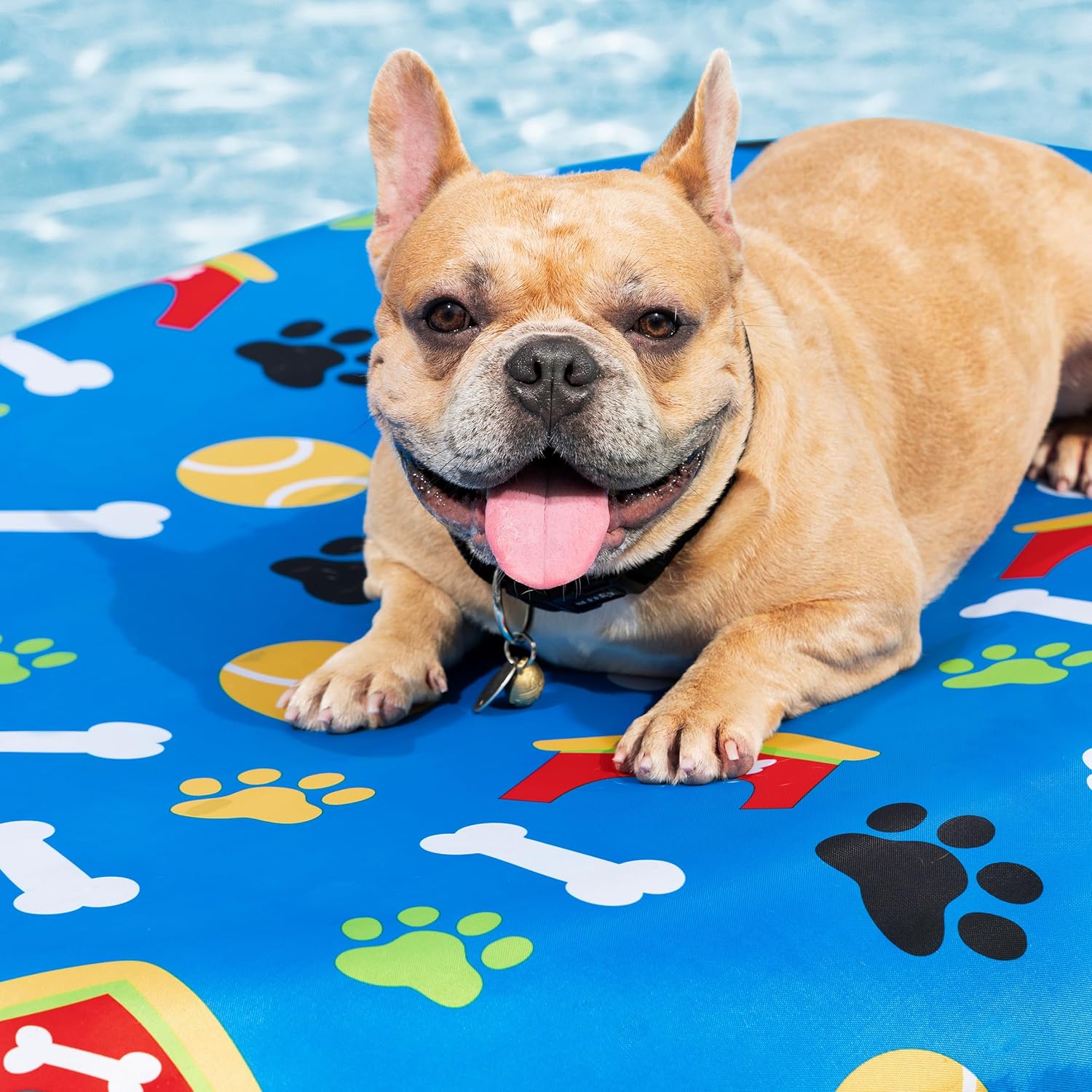 Bestway Pet Paw Air Mattress for Pets, 142 x 95 x 17 cm, 45 kg Capacity — view 7