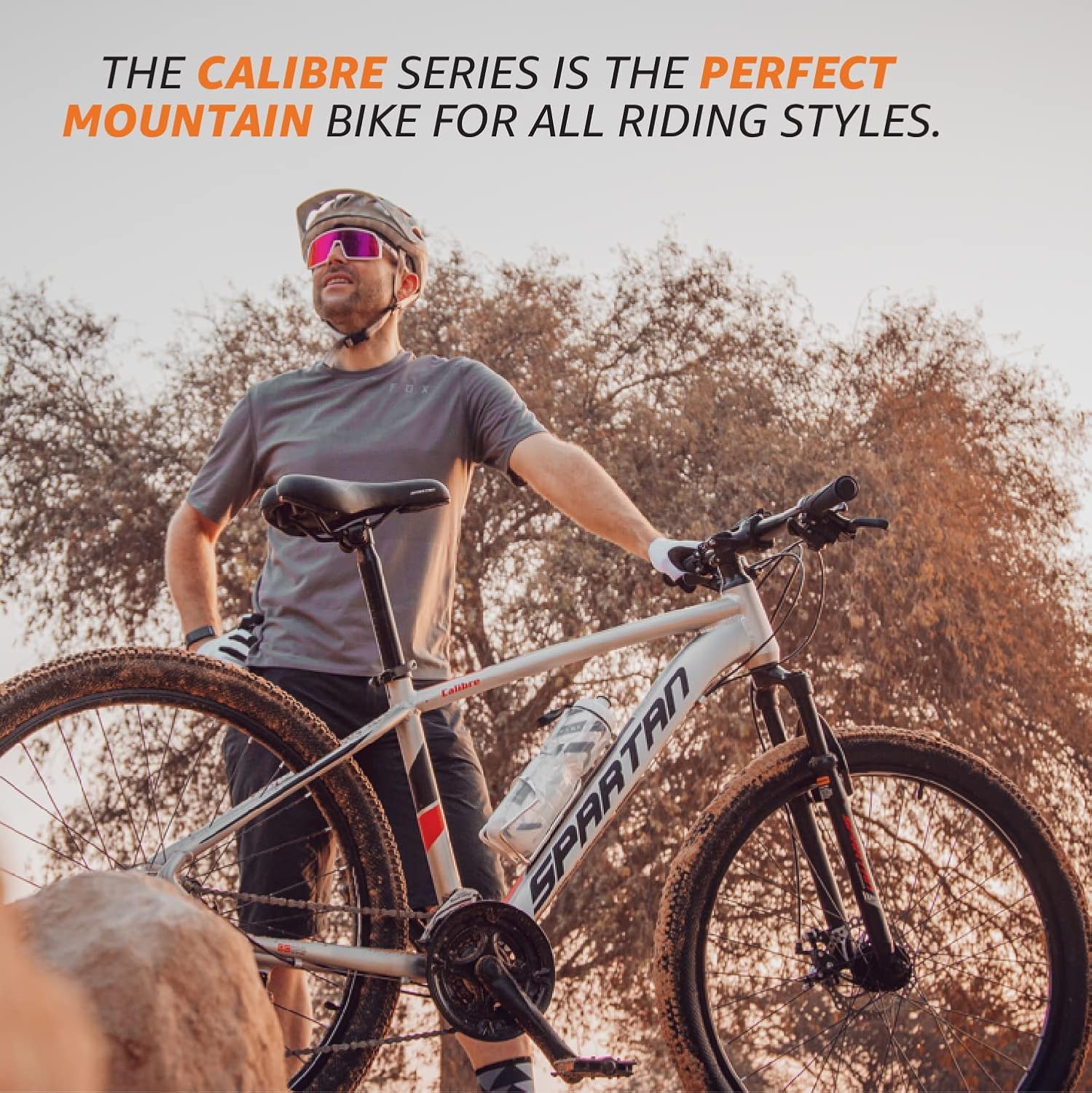 SPARTAN Uni Adult 27.5" Caliber Hardtail MTB Alloy - Charcoal Black, M — view 7