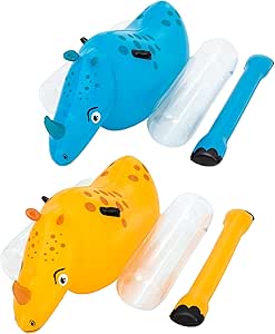 Bestway Kids Rhino Pool Game 2-Person Inflatable Set Ages 3+ — view 7