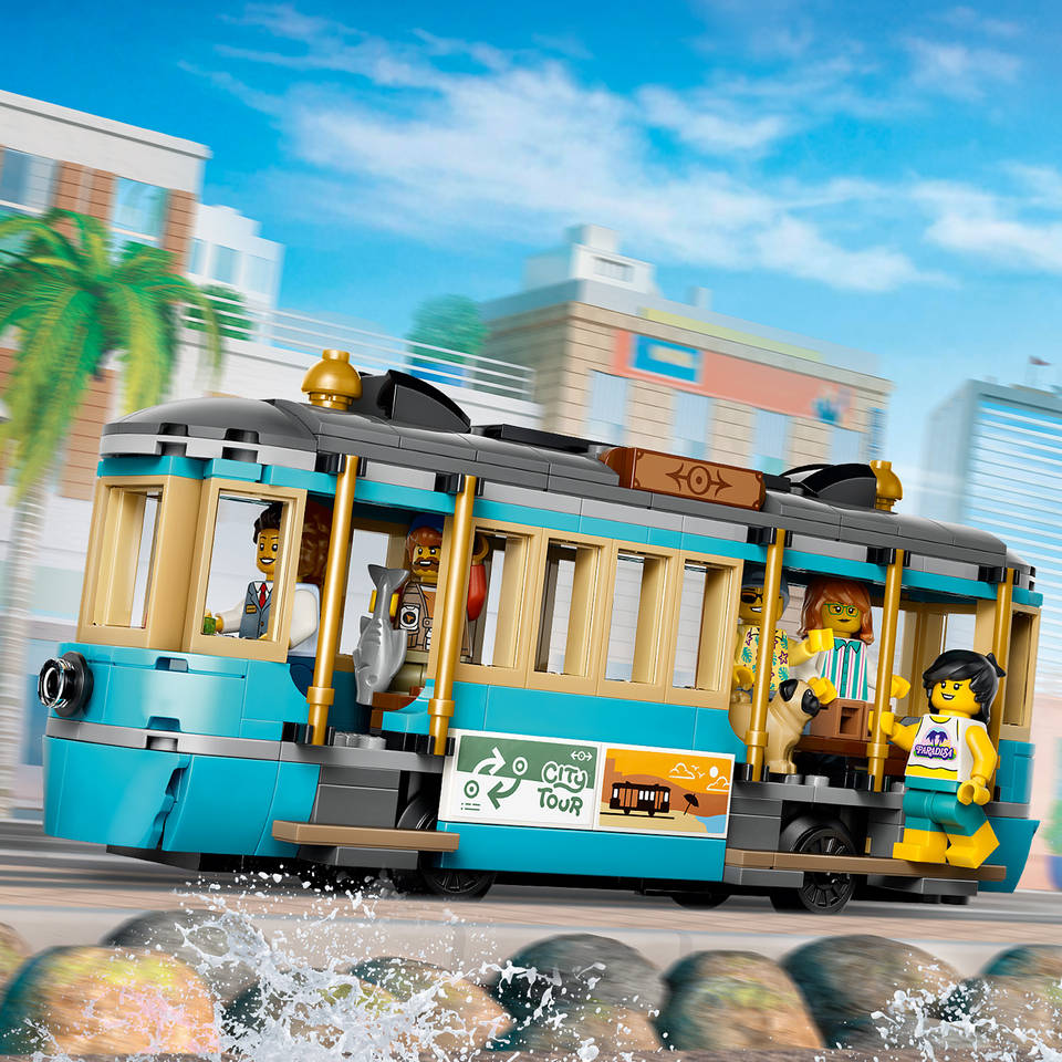 LEGO City Classic Beach Tram 60506 Building Set — view 8