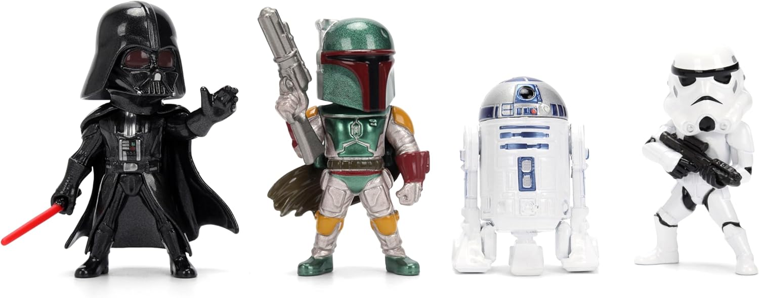 Jada Toys Star Wars 4-Pack Figures 2.5" Wave 1 – Collectible Mini Figures — view 8