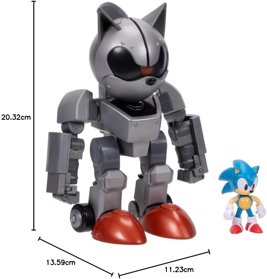 Sonic The Hedgehog Giant Mecha Sonic Battle Set by JAKKS Pacific — view 8