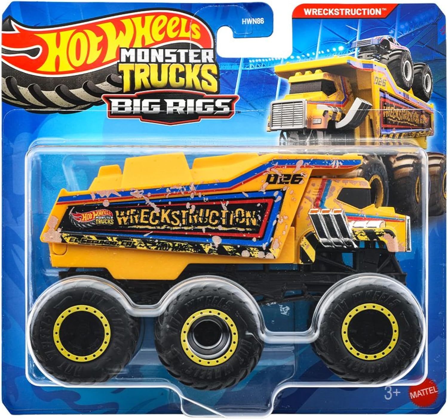 Hot Wheels Monster Trucks Glow in the Dark 10-Pack Cars & Trucks — view 8