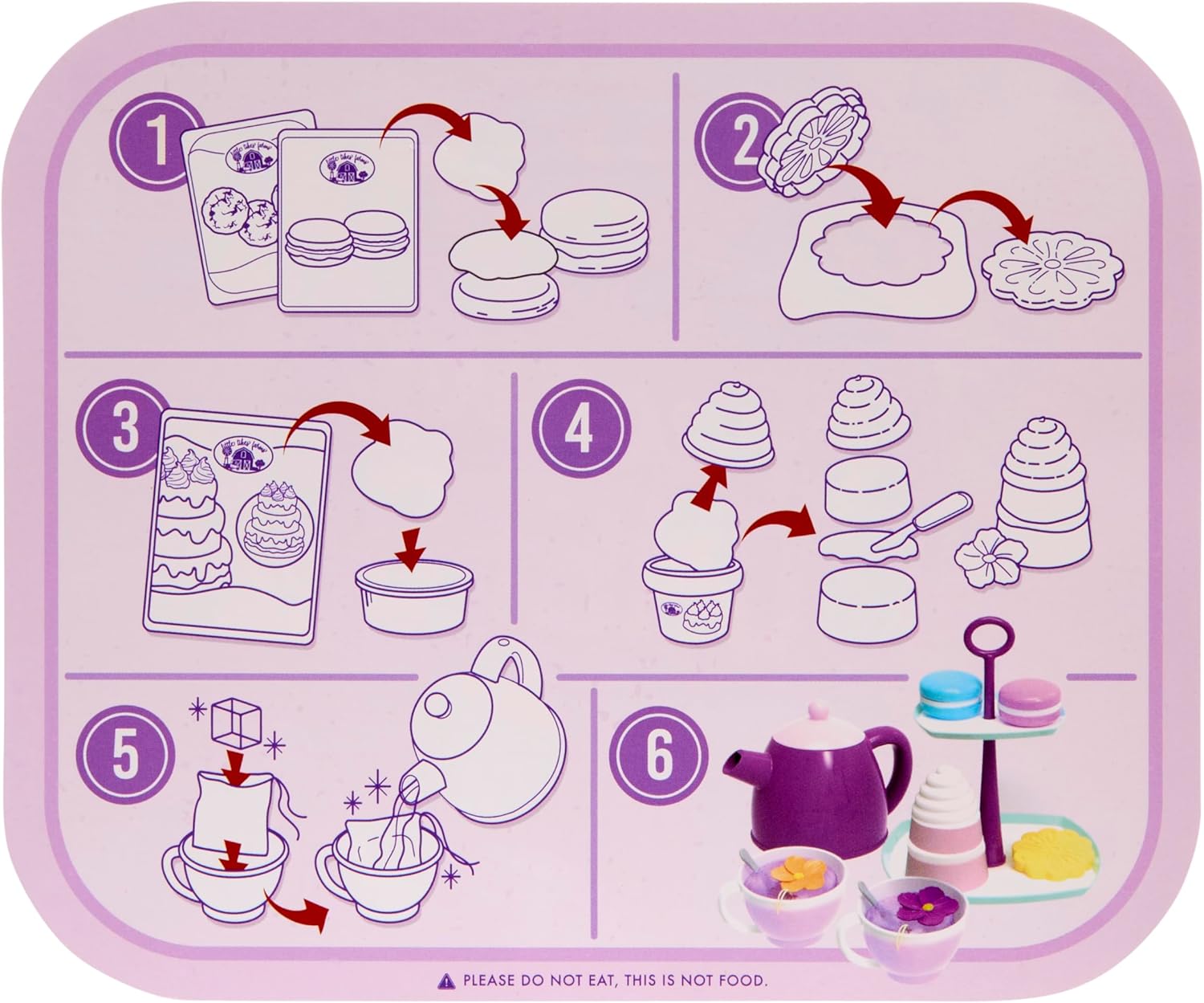 Little Tikes Creative Chefs Tea Party Kit – 30 Utensils, Role Play Set — view 8