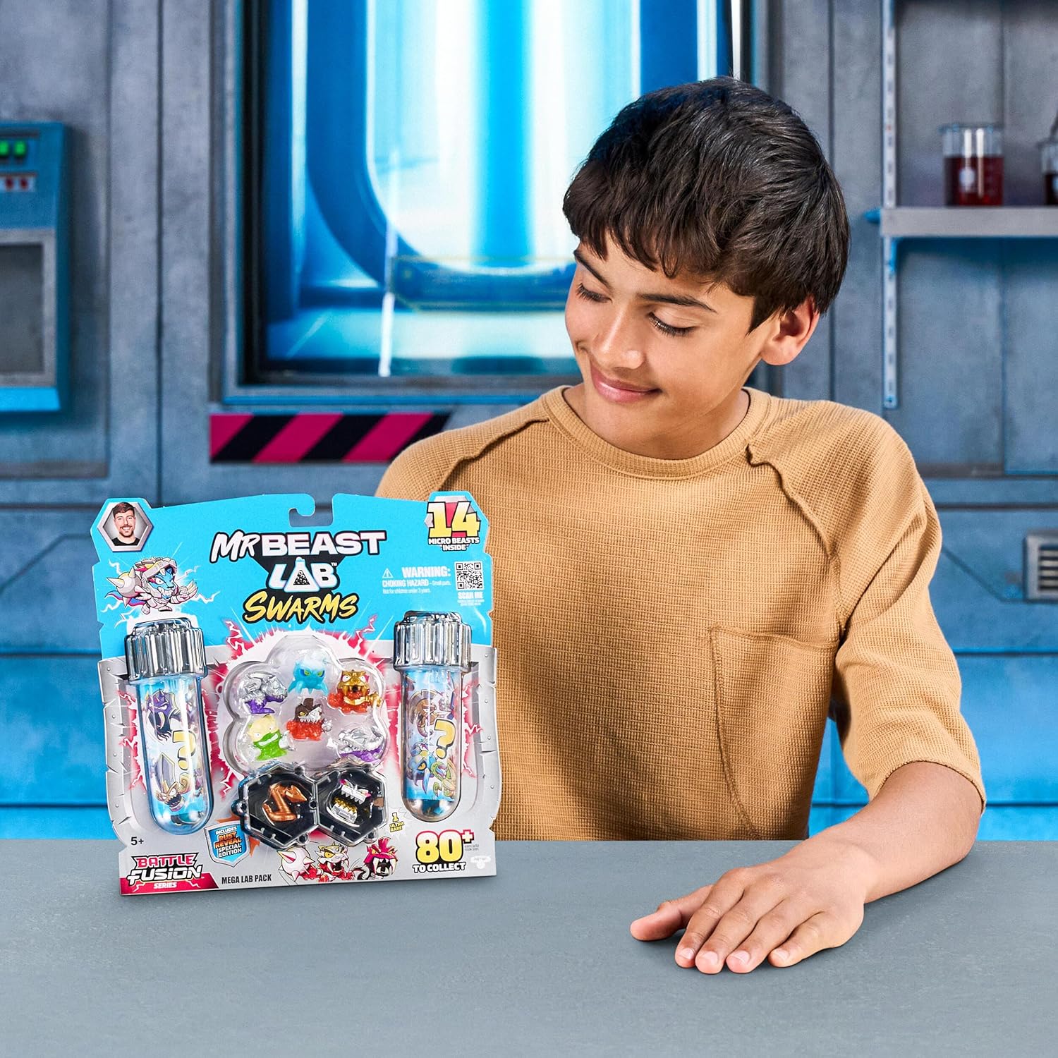 MrBeast Lab Swarms Battle Fusion Mega Lab Pack – 14 Micro Beasts — view 8