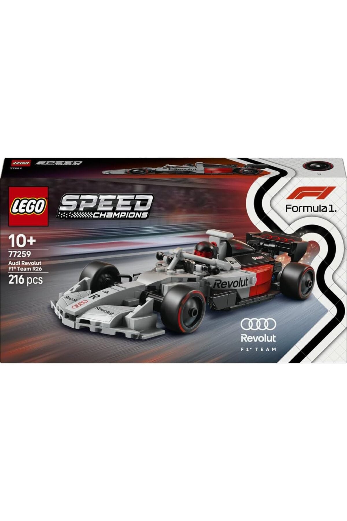 LEGO Speed Champions Audi Revolut F1 Team R26 — view 8