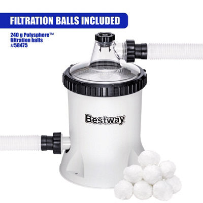 Bestway 5678L Pool Filter Pump for Above Ground Pools — view 8