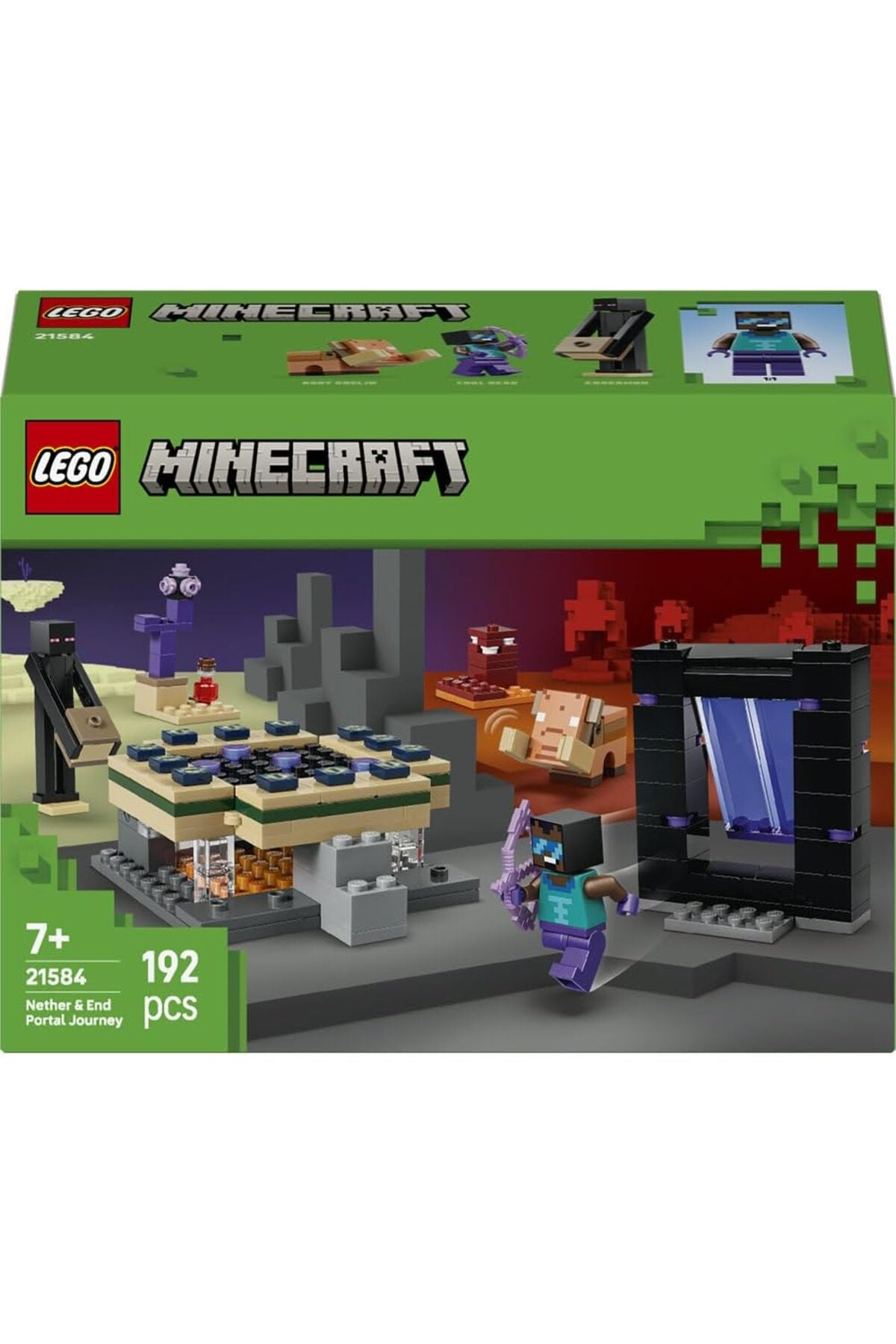 LEGO Minecraft Nether & End Portal Journey — view 8