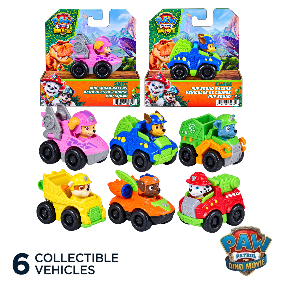 Paw Patrol: The Dino Movie, Pup Squad Racer - Assorted — image 1