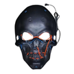 Light Up Skull Mask Spooky Halloween Accessory