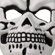 Spooky White Skull / Skeleton Halloween Mask