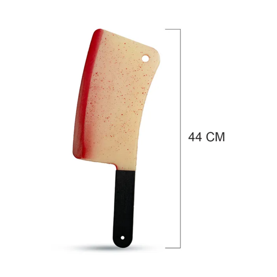 Spooky Halloween Novelty Fake Cleaver — image 3