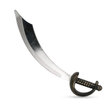 Spooky Halloween Pirate Long Cutlass Sword - Silver