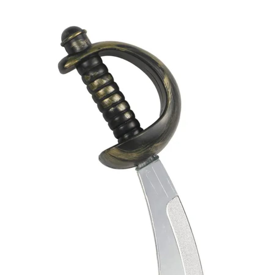 Spooky Halloween Pirate Long Cutlass Sword - Silver — image 3